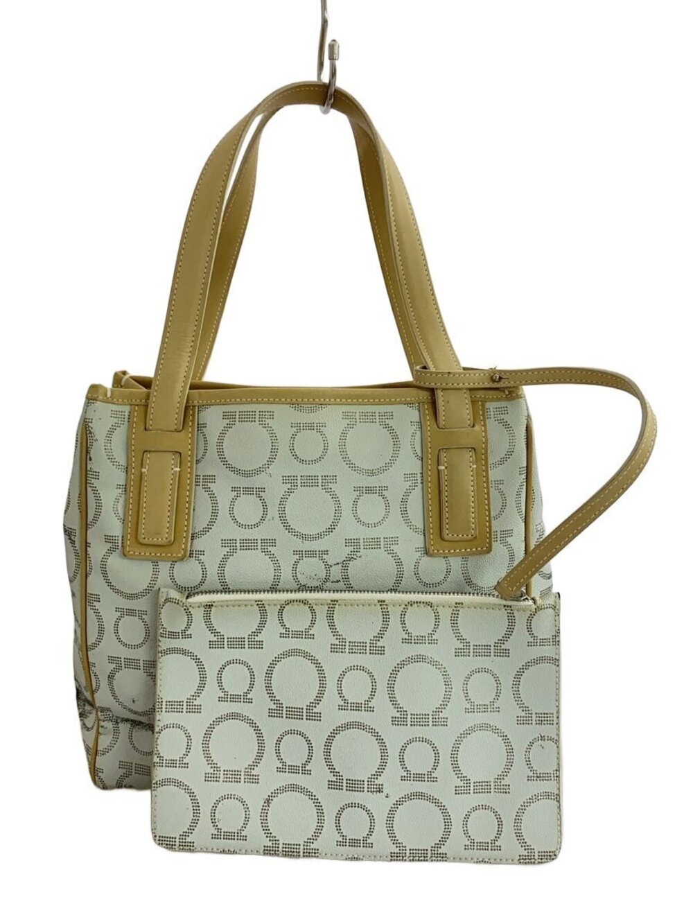 Salvatore Ferragamo Tote Bag White